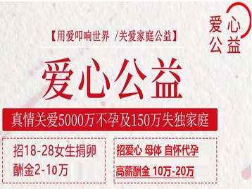 管城捐卵助孕生子 爱心志愿者招募